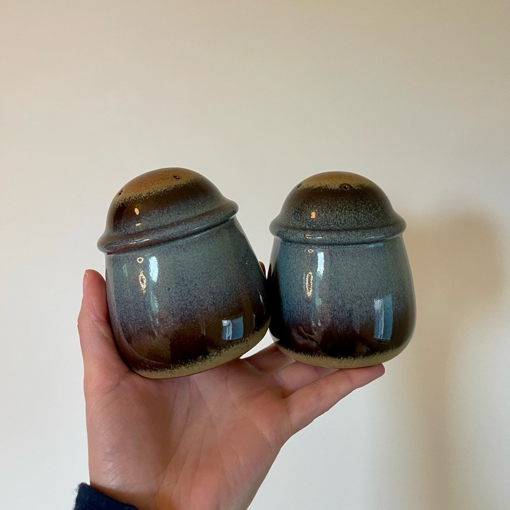 Pottery Craft Stonewear Salt & Pepper Shakers